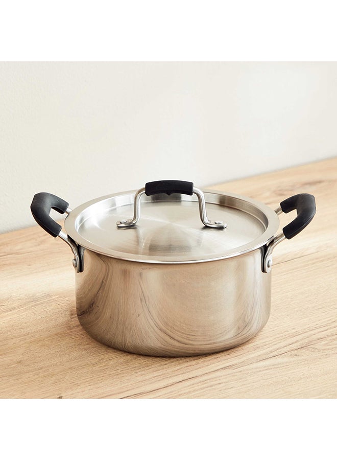 Glisten Triply Casserole with Steel Lid 26 x 13 x 20