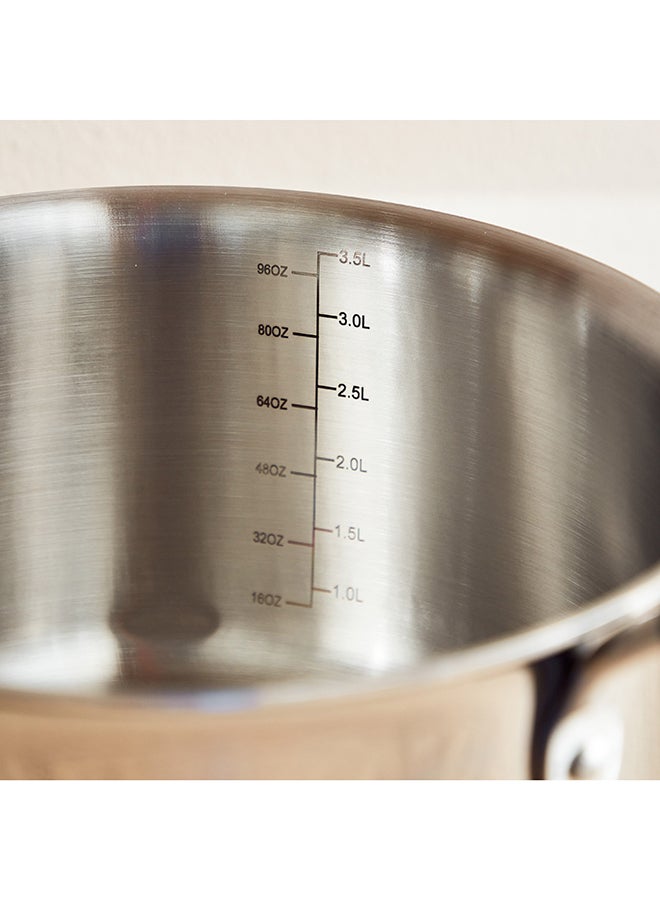 Glisten Triply Casserole with Steel Lid 26 x 13 x 20