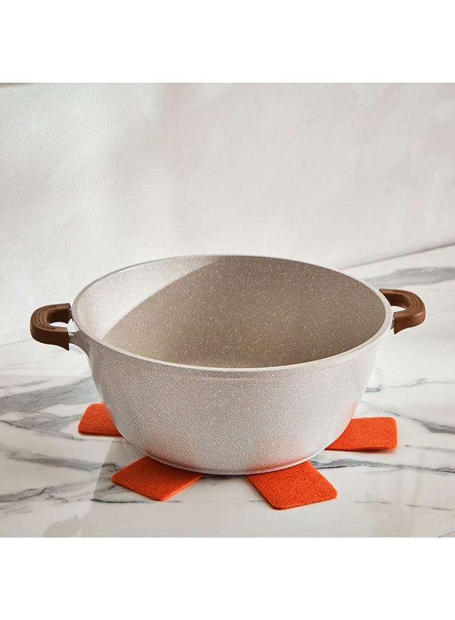 La Natura Deep Induction Casserole with Trivet 41 x 14 x 32 cm