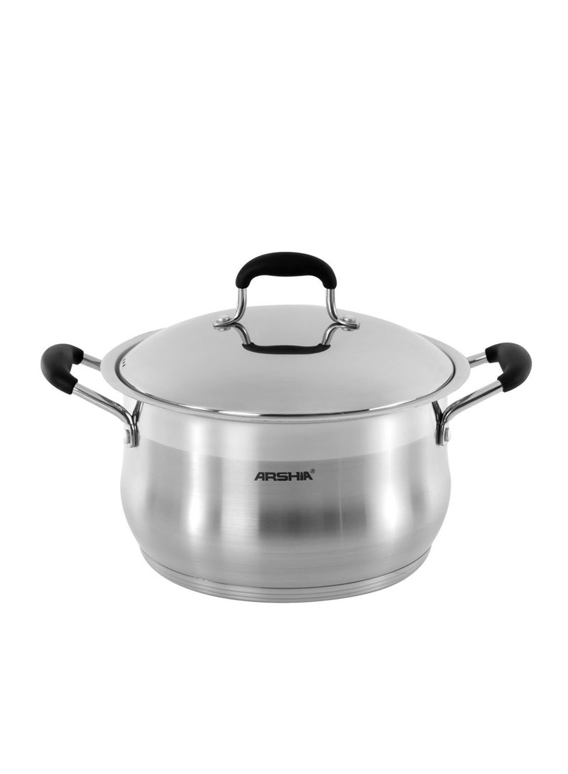 Arshia Premium Stainless Steel Casserole 36cm