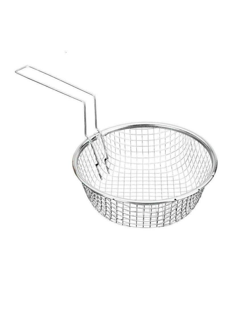 Stainless Steel Tinned French Fry Basket, 18 cm, Italy