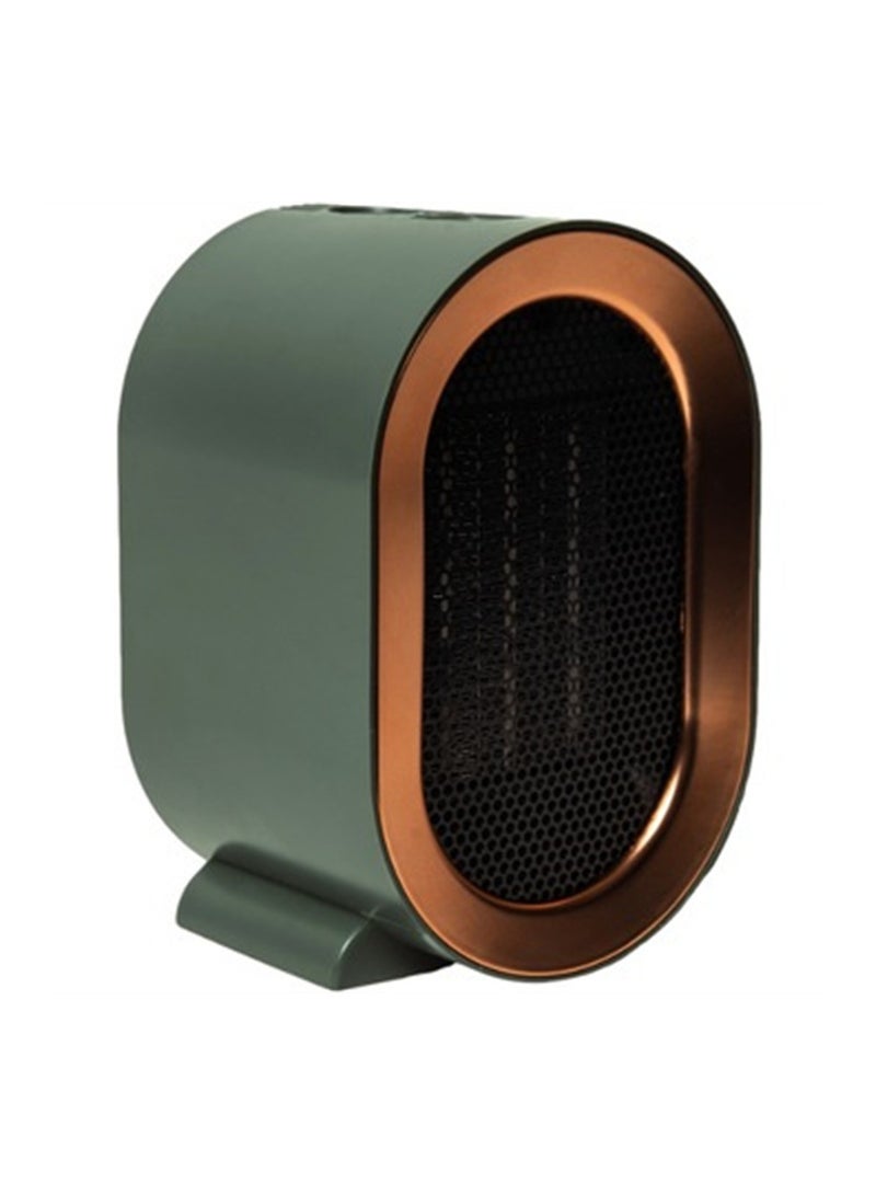 1200W Electric Fan Heater, Desktop Warm Air Blower Home Appliances (Green)