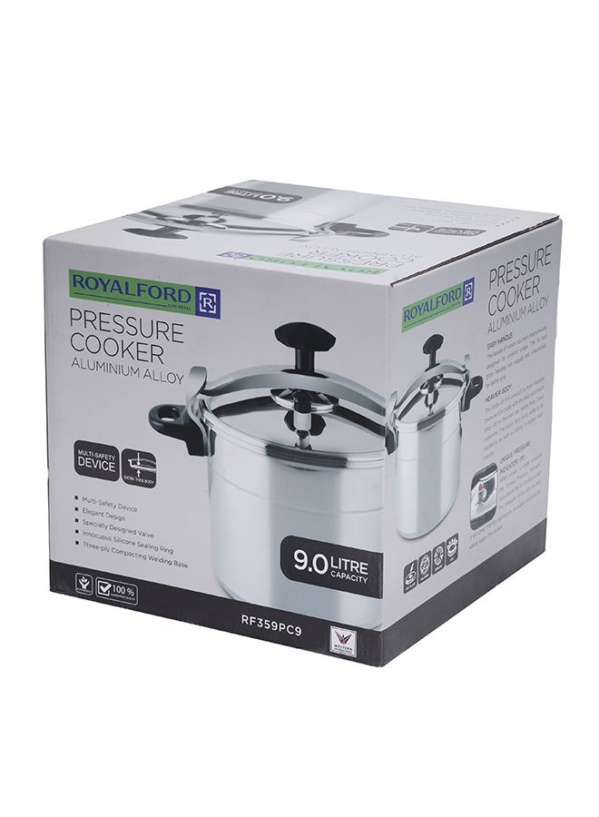 Aluminium Pressure Cooker Silver