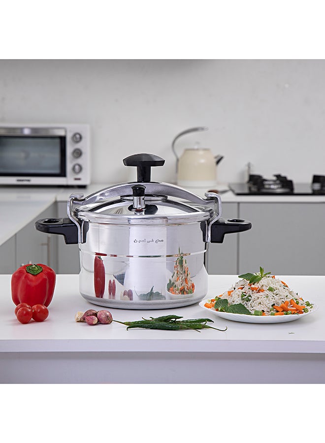 Aluminium Pressure Cooker Silver