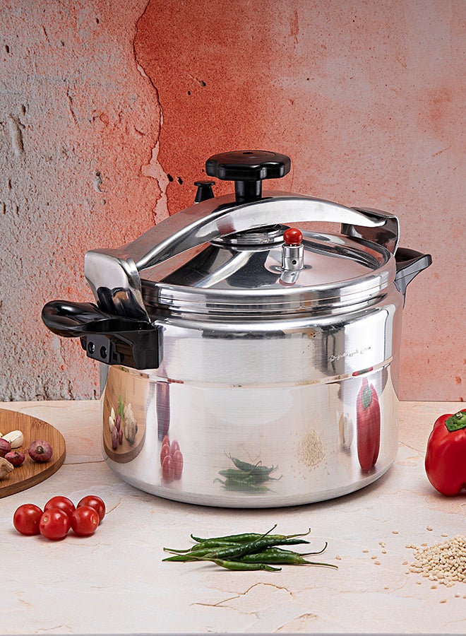 Pressure Cooker Aluminium Alloy 15L Three Ply Base Multi Safety Device