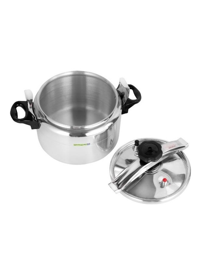 Aluminium Pressure Cooker Silver 11Liters
