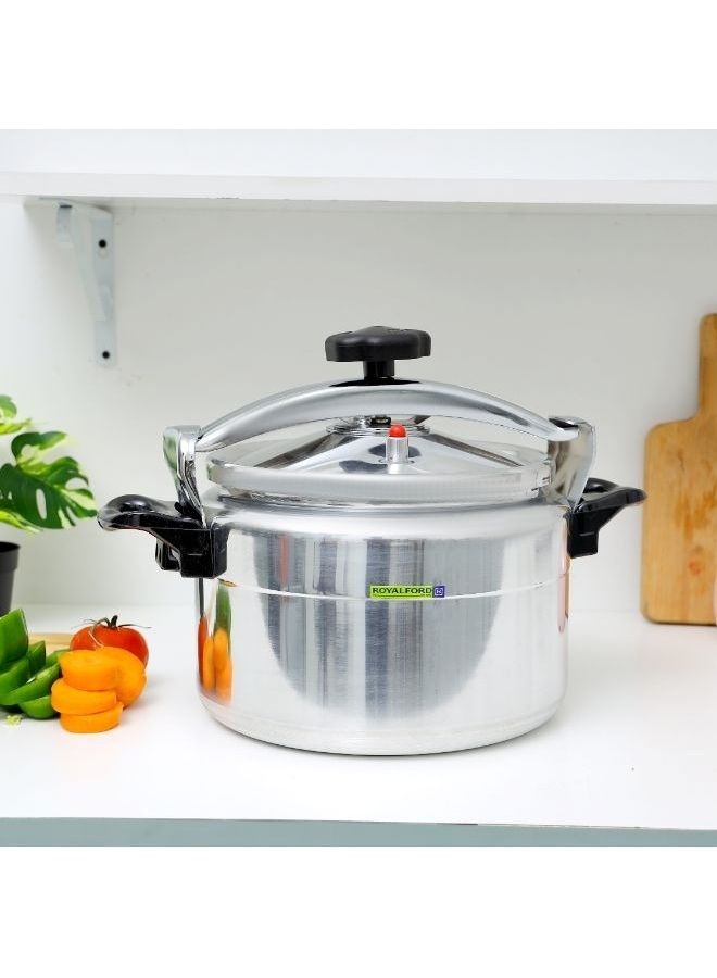 Aluminium Pressure Cooker Silver 11Liters
