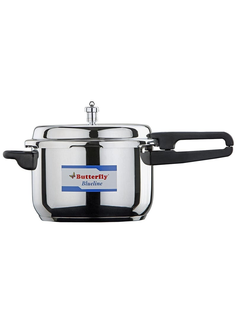 Butterfly Blue Line Stainless Steel Pressure Cooker, 2-Liter