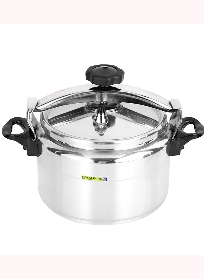 Aluminum Pressure Cooker- RF11176| Equipped with Multi-Safety Device and Unique Pressure Indicator Durable Aluminum Alloy Construction with Firm Handles 11Liters