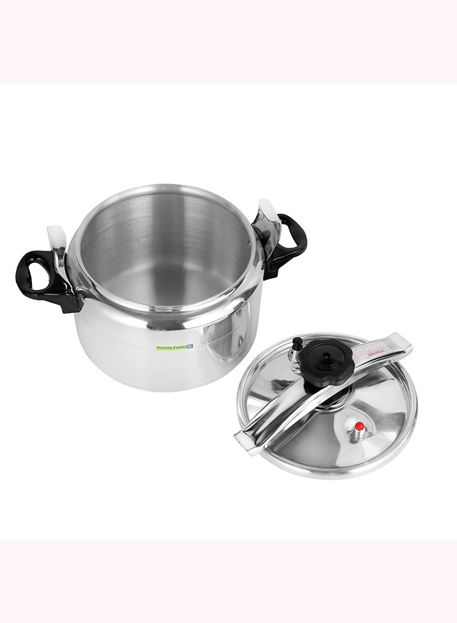 Aluminum Pressure Cooker- RF11176| Equipped with Multi-Safety Device and Unique Pressure Indicator Durable Aluminum Alloy Construction with Firm Handles 11Liters