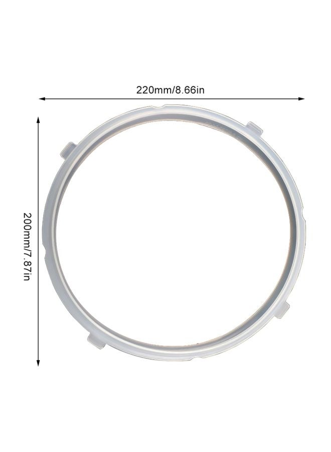 Pressure Cooker Sealing Ring Silver