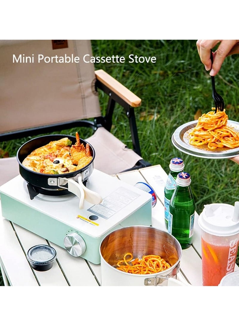 Gas Cooker Portable Gas Stove Set, Camping Stove Gas Stove 3 Flames Gas Stove for Gas Bottle, Camping Stove Burner Paste Stove Gas Cooker Table Cooker Camping Gas Grill for Camping