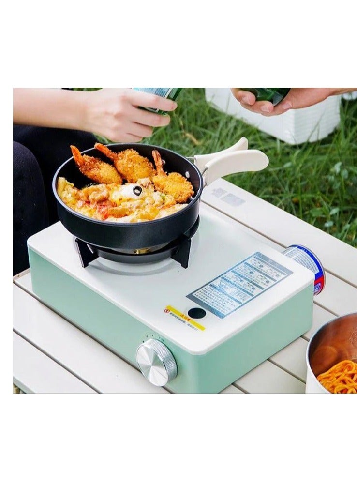 Gas Cooker Portable Gas Stove Set, Camping Stove Gas Stove 3 Flames Gas Stove for Gas Bottle, Camping Stove Burner Paste Stove Gas Cooker Table Cooker Camping Gas Grill for Camping