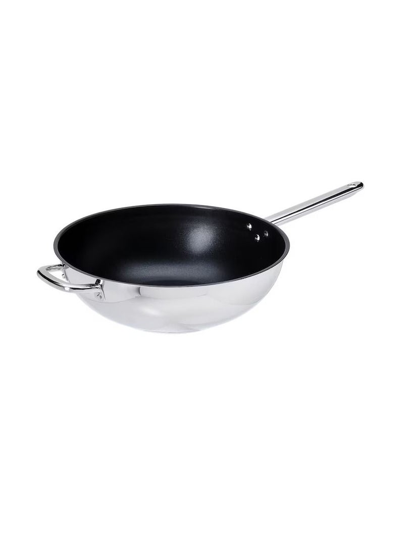 Wok, stainless steel/non-stick coating32 cm