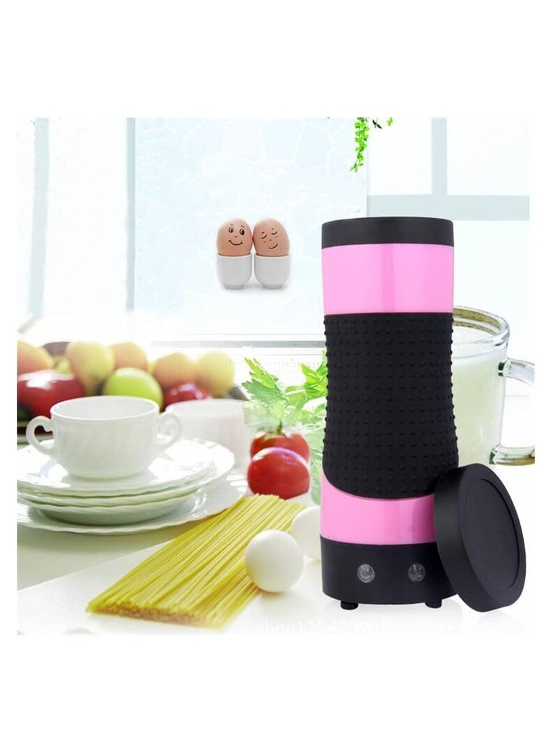 Electric Egg Roll Maker Machine Black/Pink