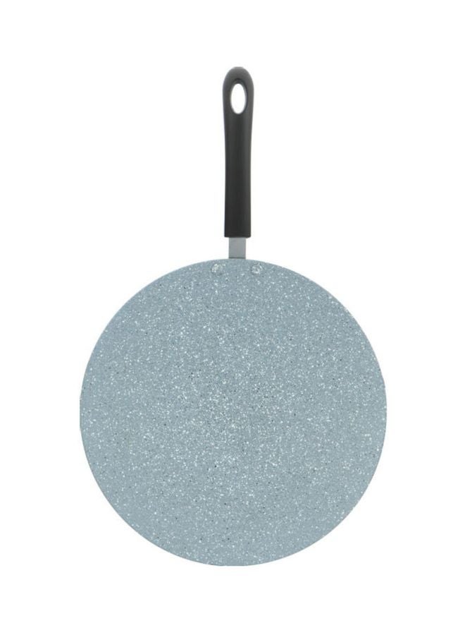 Aluminum Concave Tawa Grey/Black/Silver 34cm