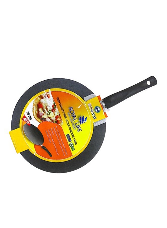 Non Stick Concave Flat Tawa Black 30cm