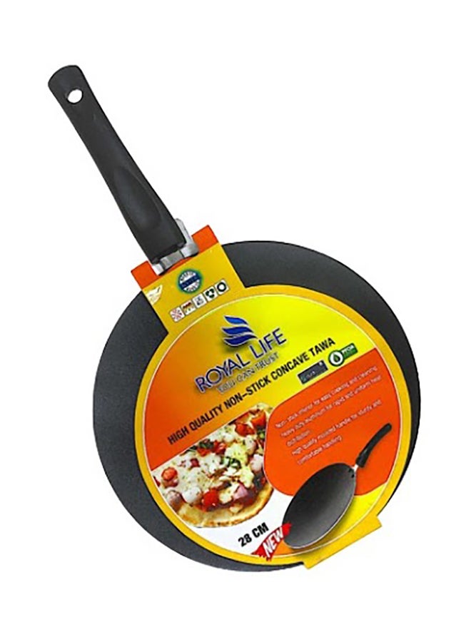 Non Stick Concave Flat Tawa Black 28cm