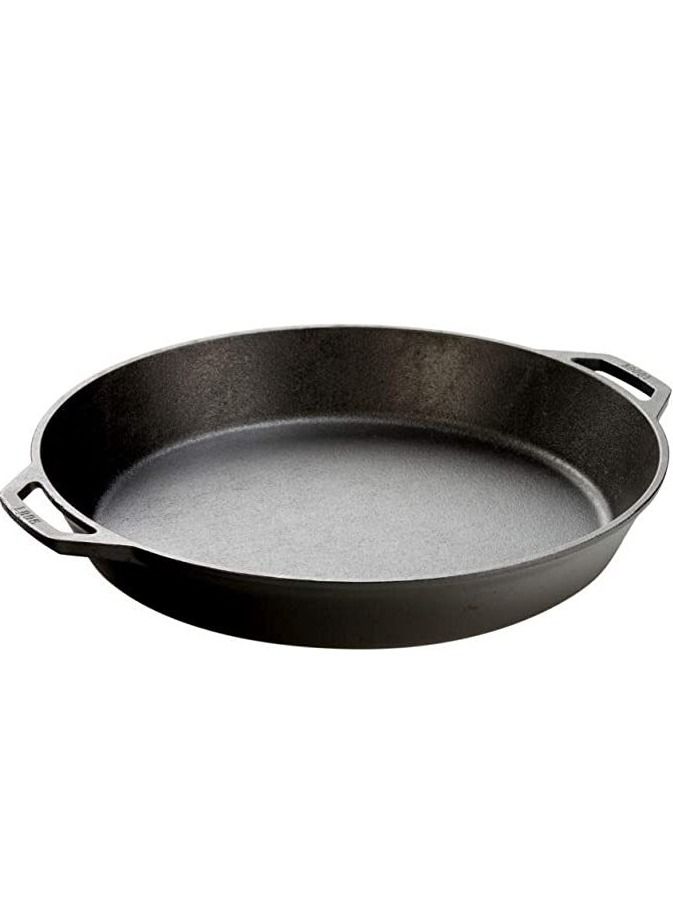 Seasoned Cast Iron Dual Handle Pan 17inch