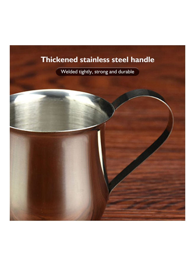 90ML Stainless Steel Milk Frothing Pitcher Silver