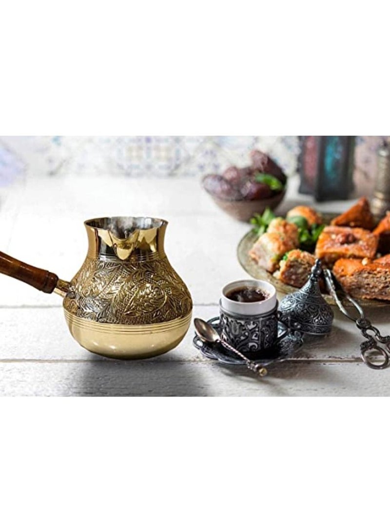 Turkish coffee pot Cezve briki Brass jazva