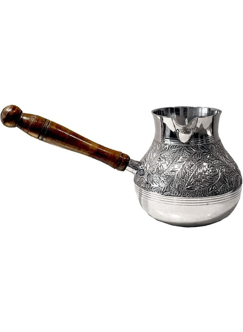 METAL BRASS TURKISH KETTLE FOR MAKING TEA,COFFEE,CAN BE USED ON GAS,TURKISH COFFEE POT Jug