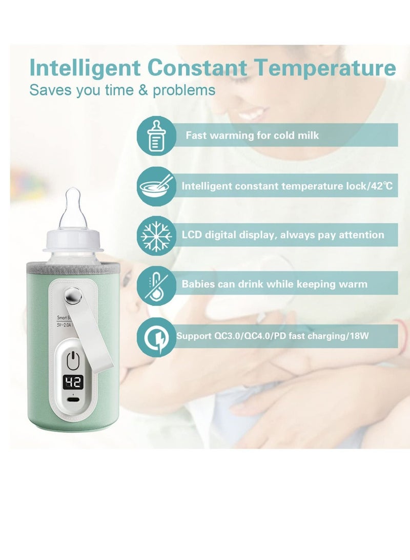 Portable Bottle Heater and USB Bottle Warmer for Baby Milk Bottle (Suitable for Baby Milk Bottle)