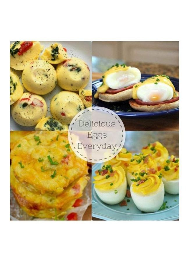 6-Piece Egg Boiler Mould Set Red