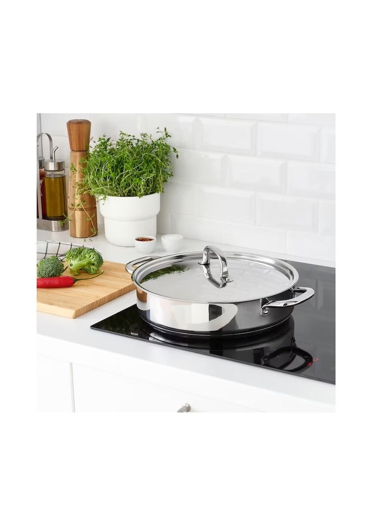 Sauté pan, stainless steel28 cm