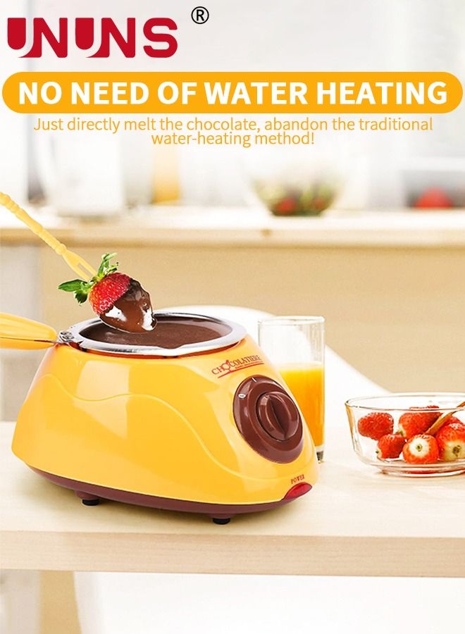 Chocolate Melting Pot,MINI Electric Chocolate Melting Pot,Chocolate Warmer Machine For Milk,Chocolate,Cheese,Butter,Candy