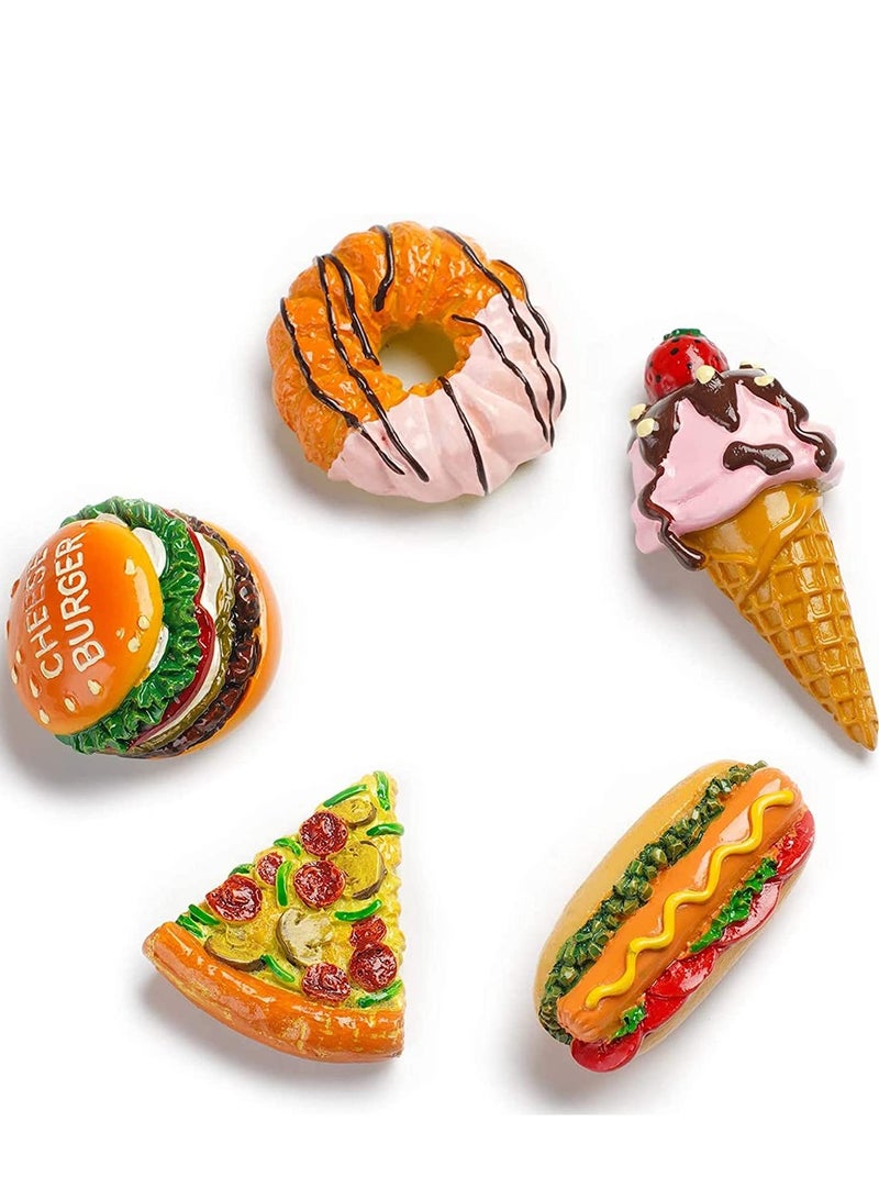 Refrigerator Magnets for Fridge Magnets, Cute Magnets Kitchen Decoration Kitchenware, Perfect for Refrigerators, Whiteboards, Maps and Other Magnetic Items (5PCS)