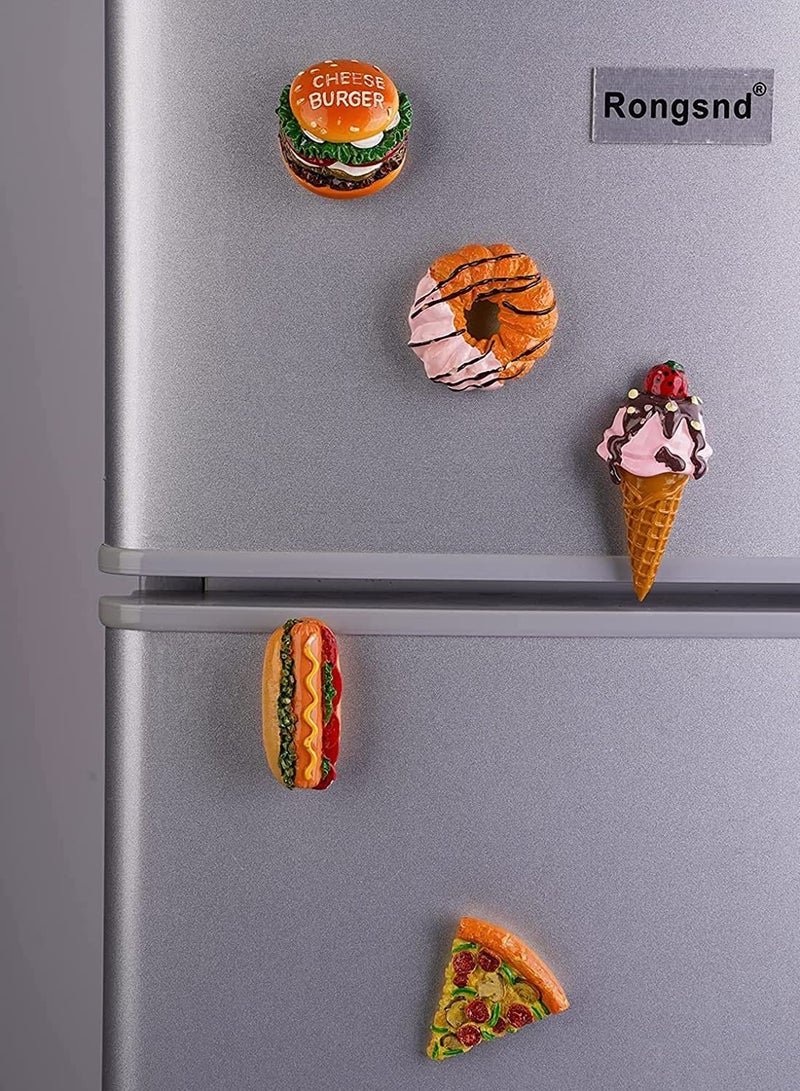 Refrigerator Magnets for Fridge Magnets, Cute Magnets Kitchen Decoration Kitchenware, Perfect for Refrigerators, Whiteboards, Maps and Other Magnetic Items (5PCS)