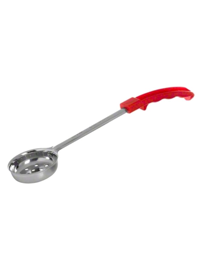 Perforated Bowl Spooner Silver/Red