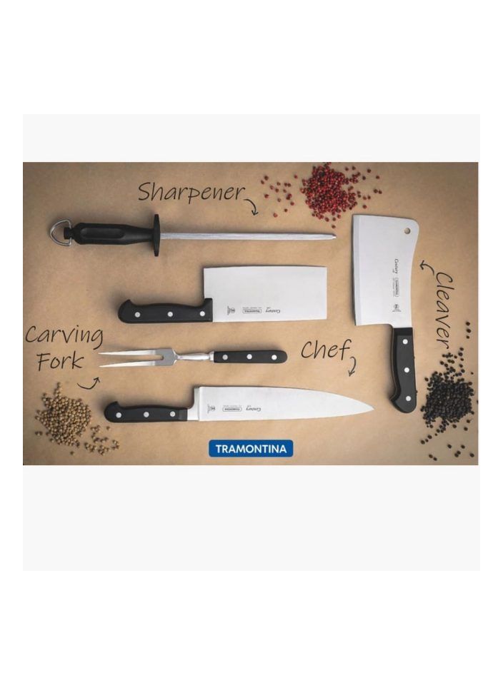 Century Cleaver 6 Inches High Carbon Stainless Steel Din 1.410 Blade 58 Hrc