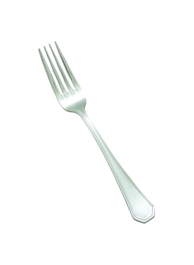 12-Piece Victoria European Table Fork Set Silver