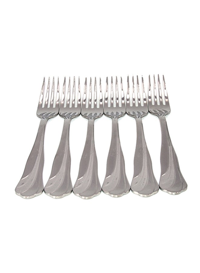 6-Table Fork Silver Standard