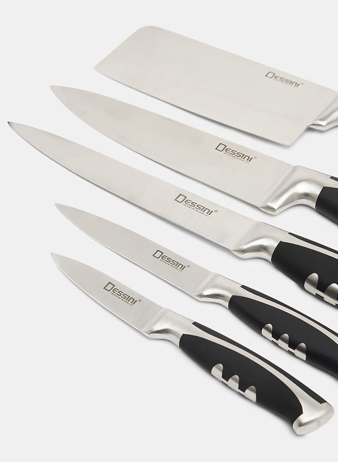Dessini 9-Piece kitchen knife Set With Acrylic Block