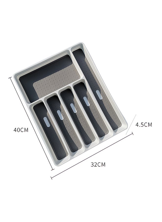 Cutlery Tray Grey 42x6.50centimeter