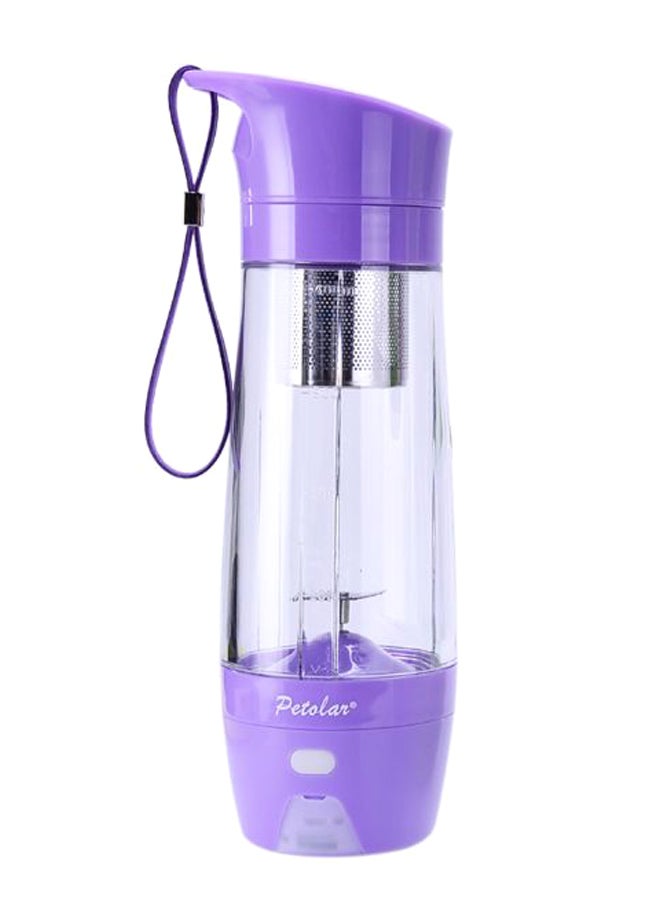 USB Rechargeable Mini Juicer Purple/Clear/Black