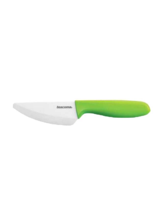 Vegetable Cutting Knife Green/Silver 20 x 9centimeter