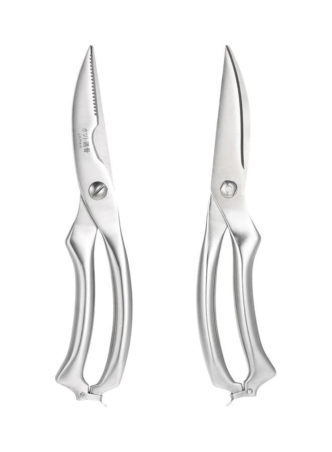 Multipurpose Stainless Steel  Chicken Bone Scissors Multicolour 0.234kg