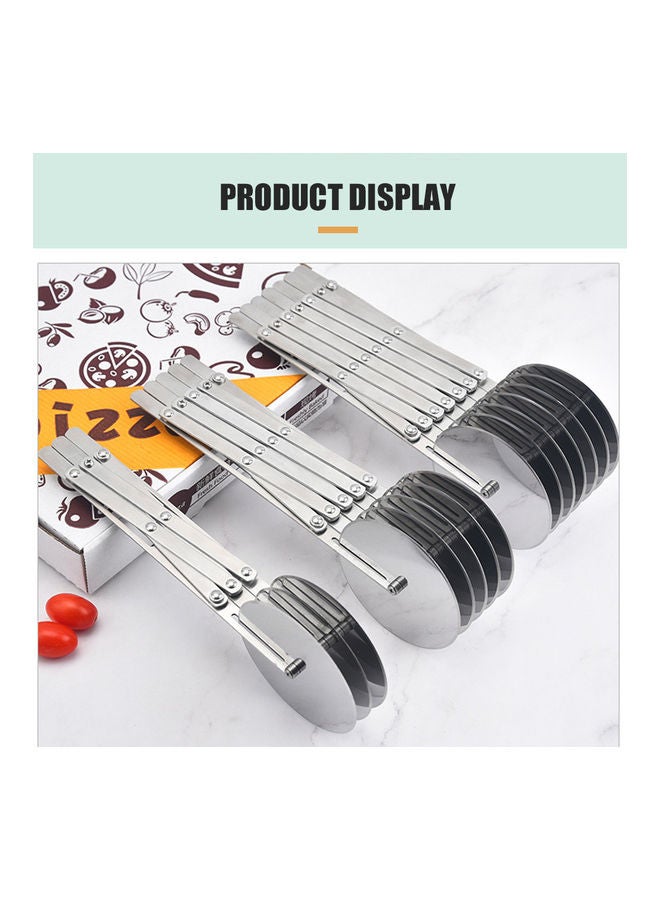 Expandable Pastry Cutter Silver