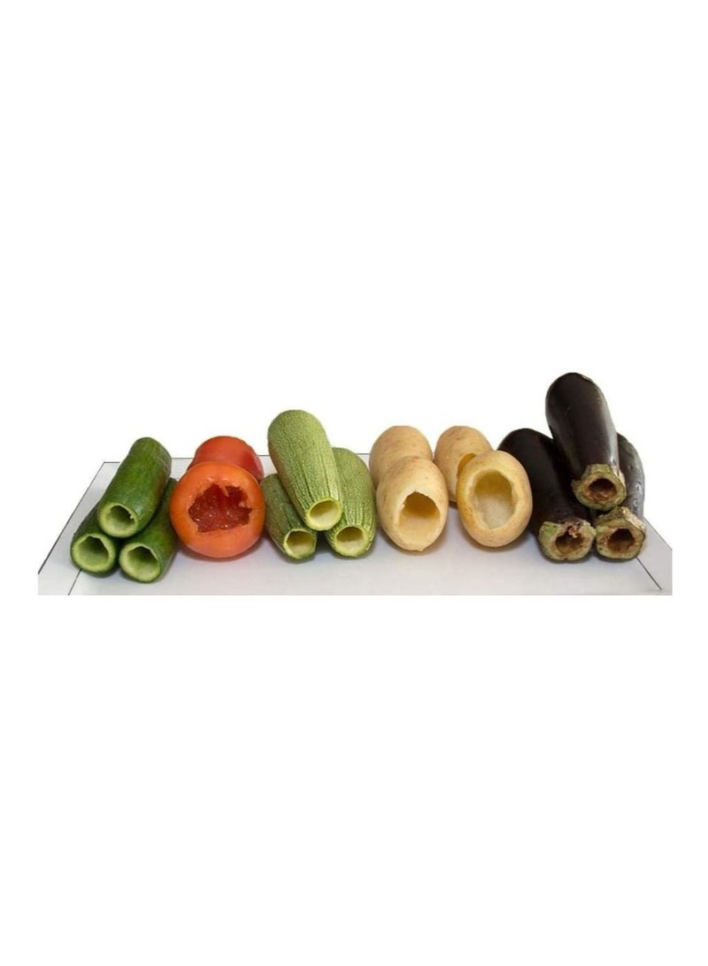 Professional Electric Veggie Vegetable Corer and Core Remover Tool for Zucchini Squash Tomato Eggplant Potato and Veggie Drill