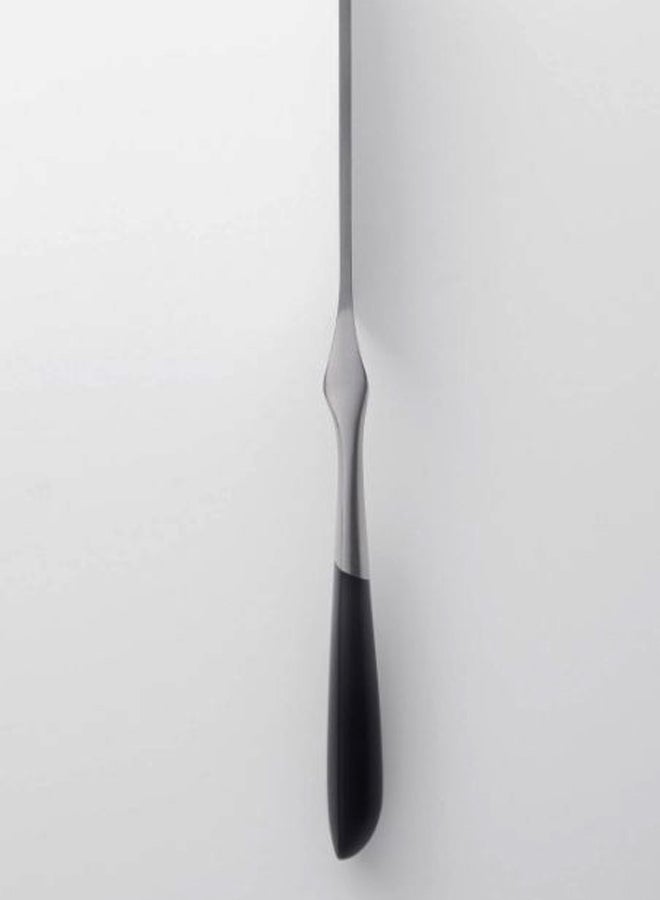 Stockholm Cheese Knife Silver/Black 23cm