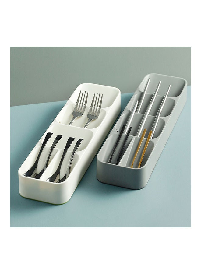 Cutlery Organizer Tray Grey 0.387kg