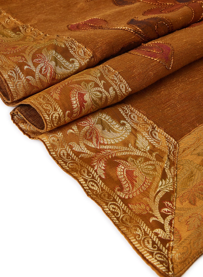5-Piece Embroidered Placemat and Table Runner Set