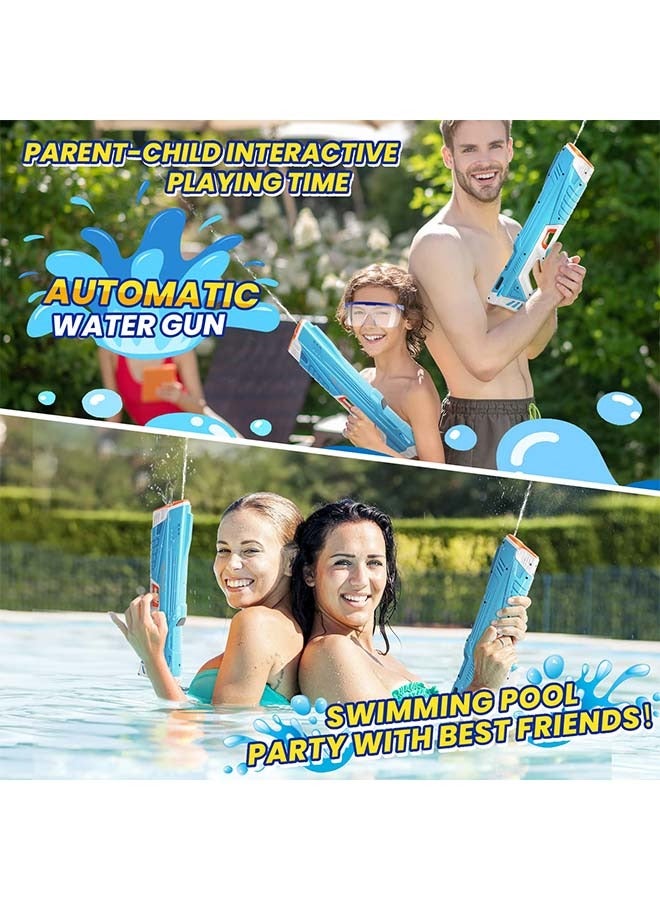 Electric Water Gun,Auto Suction Guns for Adults&Kids,Squirt 39 Ft Range,Battery Powered Squirt Gun,Automatic Gun,Water Blaster,Pool Beach Outdoor Party Toys Kids Ages 8-12