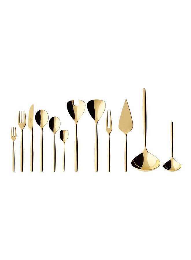 70-Piece Metrochic D'or Cutlery Set Gold