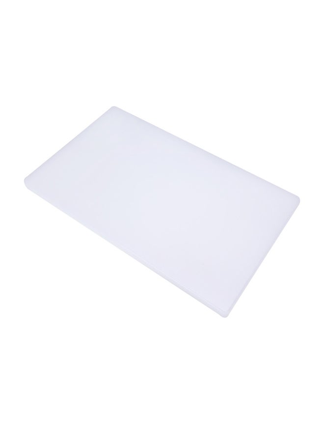 Plastic Cutting Board White 50x30x2cm