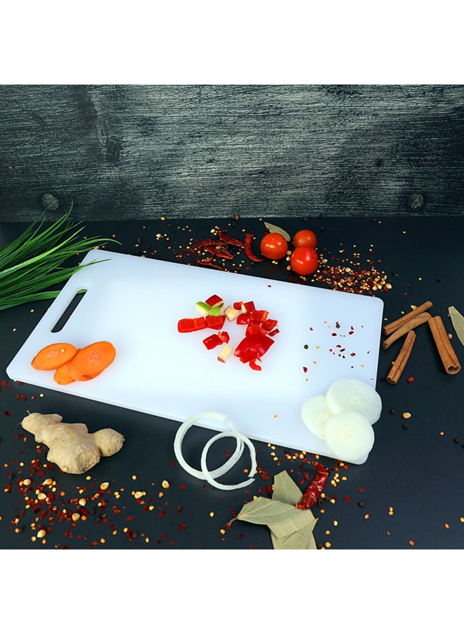 Plastic Cutting Board White 50x30x2cm